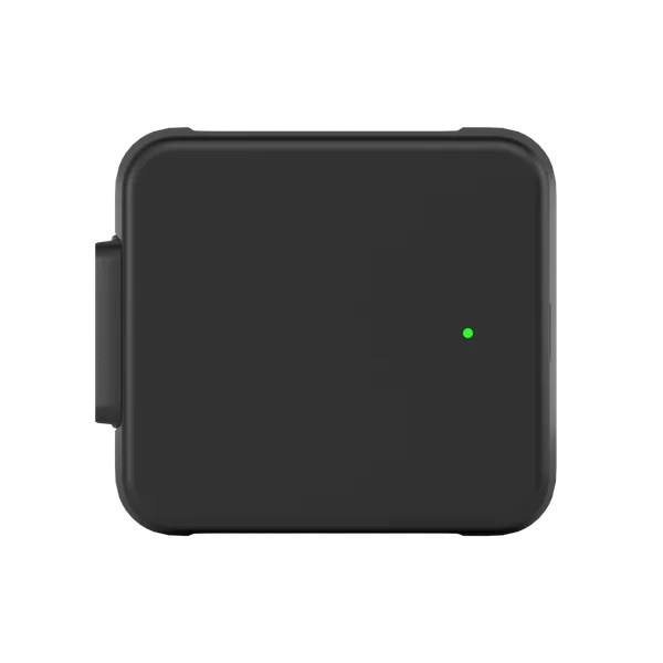 ShadoWatch cordless Power Cell charger with a green status LED